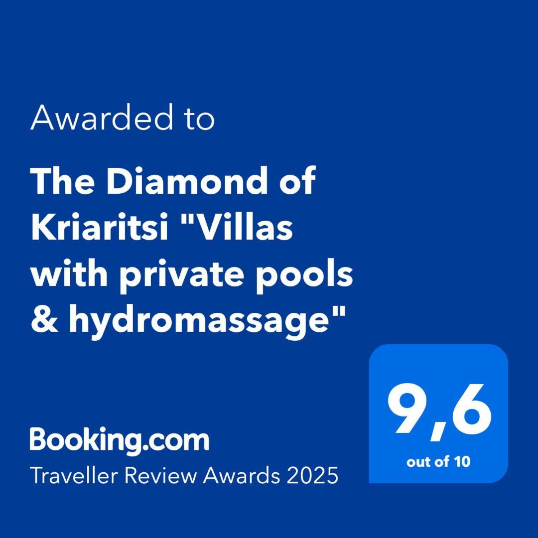 The Diamond Of Kriaritsi "Villas With Private Pools & Hydromassage" Exterior photo